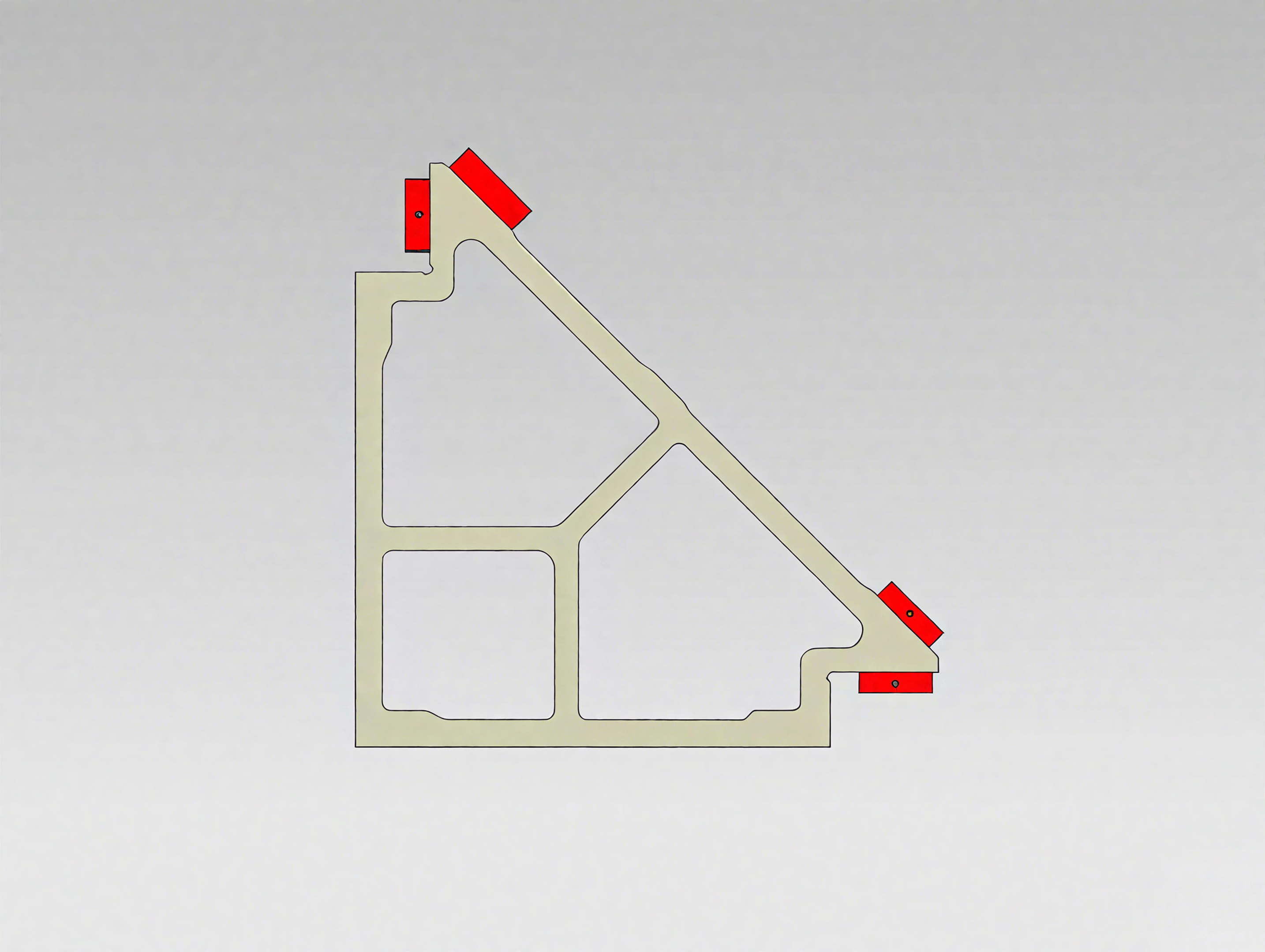 精密直角梁技术